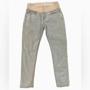 Gap Maternity Always Skinny Grey Acid Wash Jeans Size 28